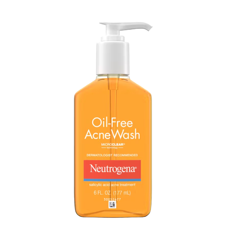 Neutrogena Oil-Free Acne Wash ($10)