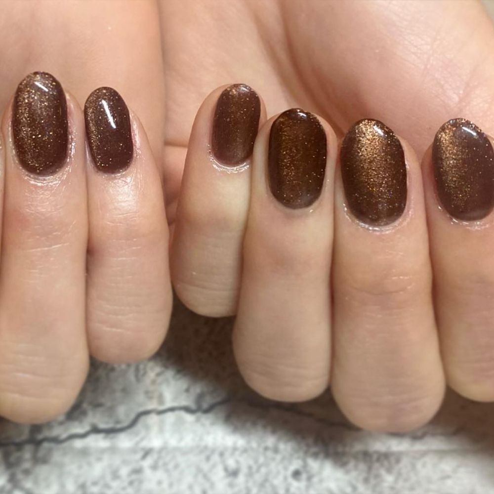 Chocolate Cashmere Nails
