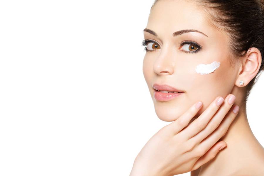Applying Skin Care Products