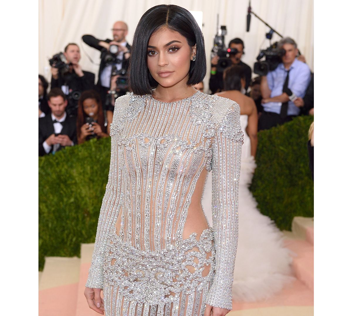 2016: Kylie Jenner in Balmain