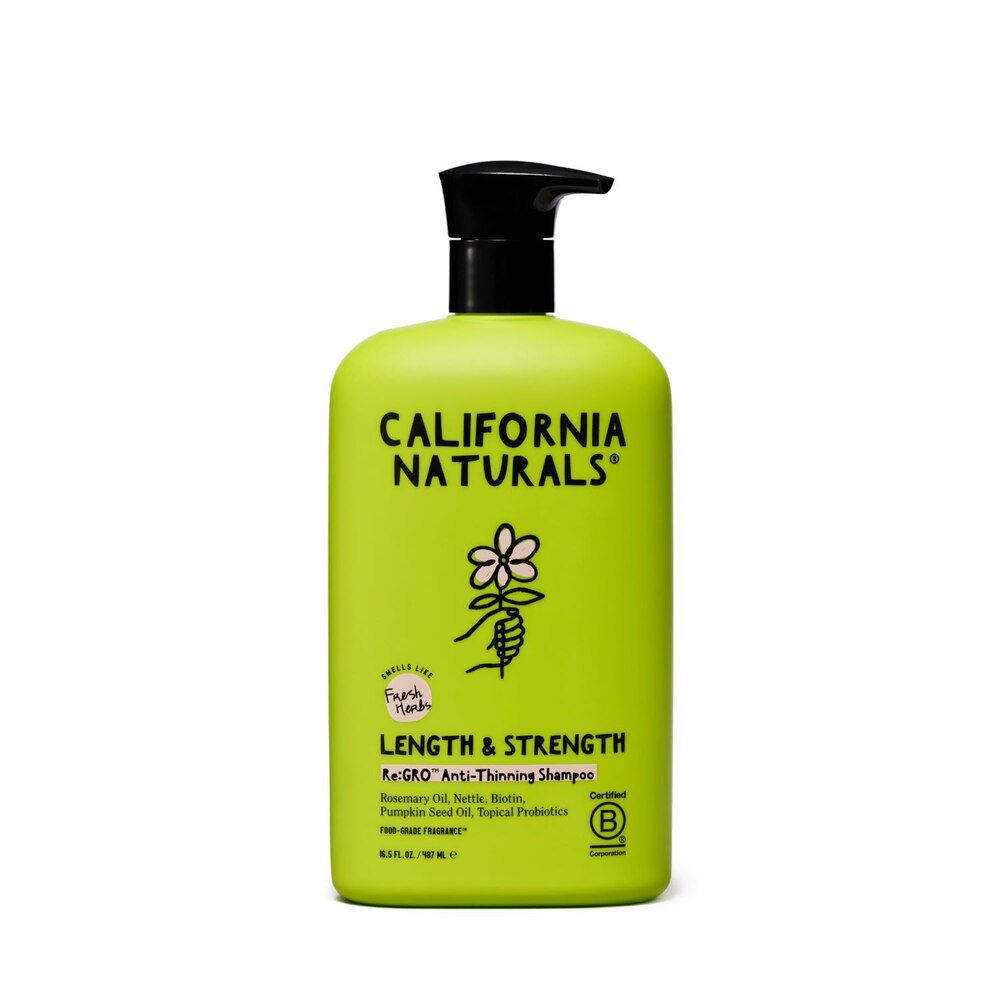 California Naturals Length & Strength Re:Gro Women’s Anti-Thinning Shampoo ($12)