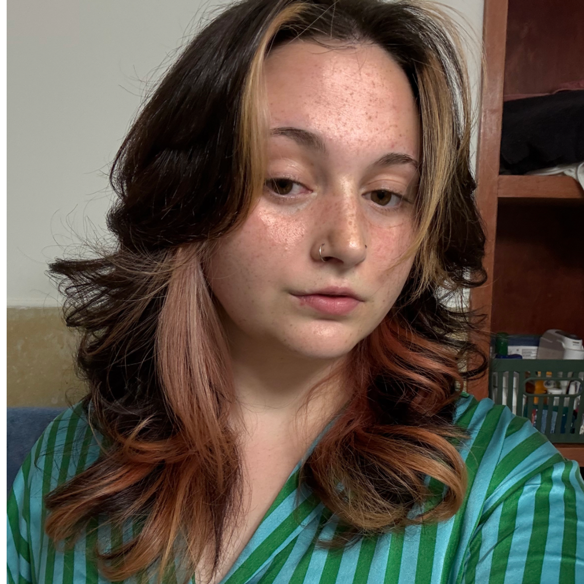 After (styled with Conada Auto-Wrap Curlers)