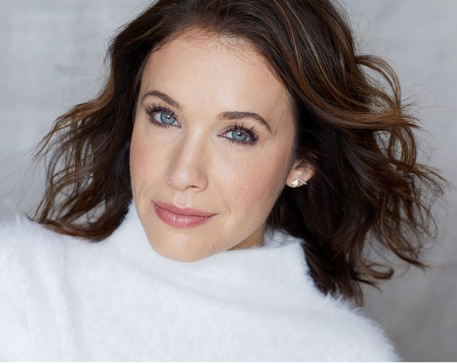 marla sokoloff in white sweater