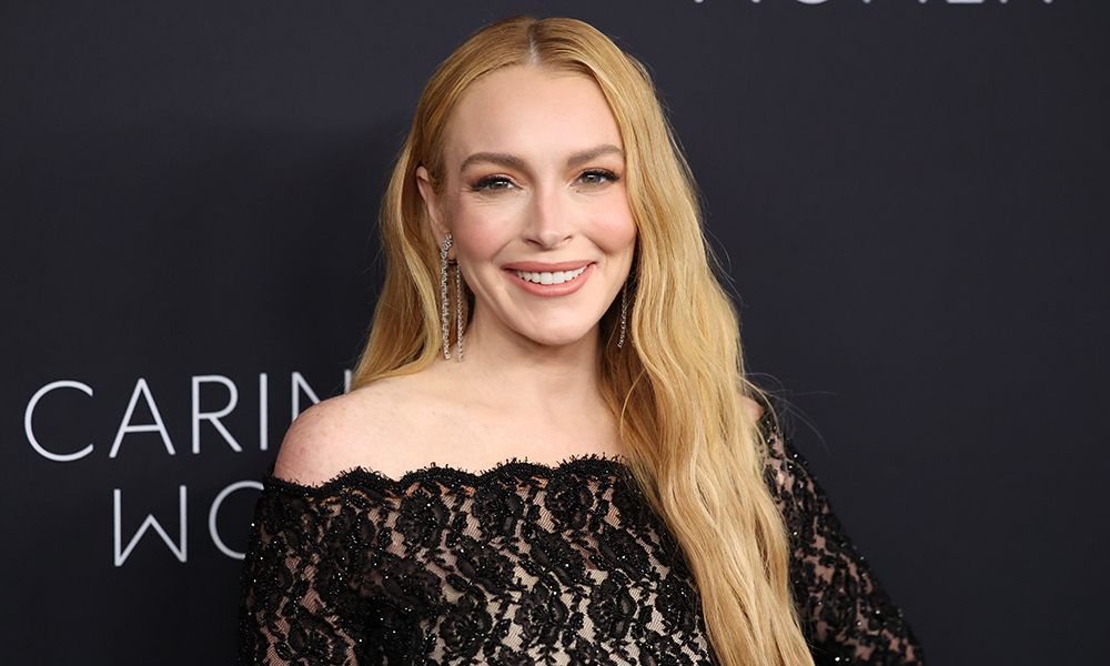 Lindsay Lohan attends the 2024 Kering for Women dinner at The Pool on September 09, 2024 in New York City.