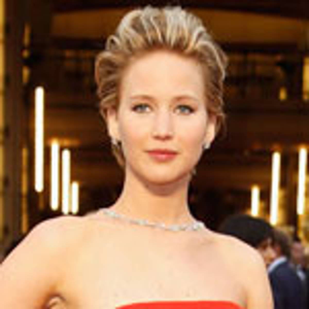 Jennifer Lawrence Oscars Square
