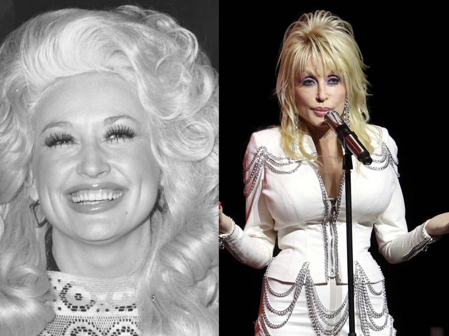 dolly parton 1977 and 2024