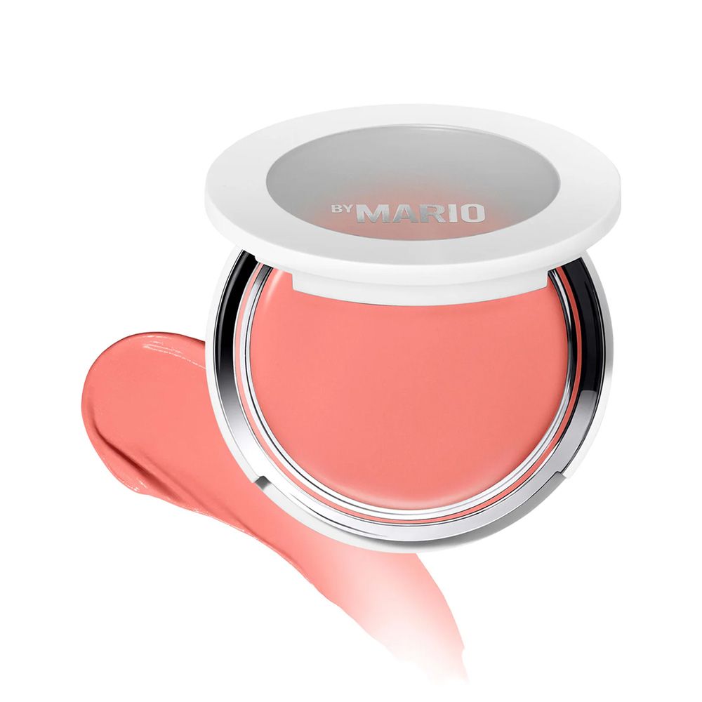 MAKEUP BY MARIO Soft Pop Plumping Cream Blush Veil in Just Peachy ($34)