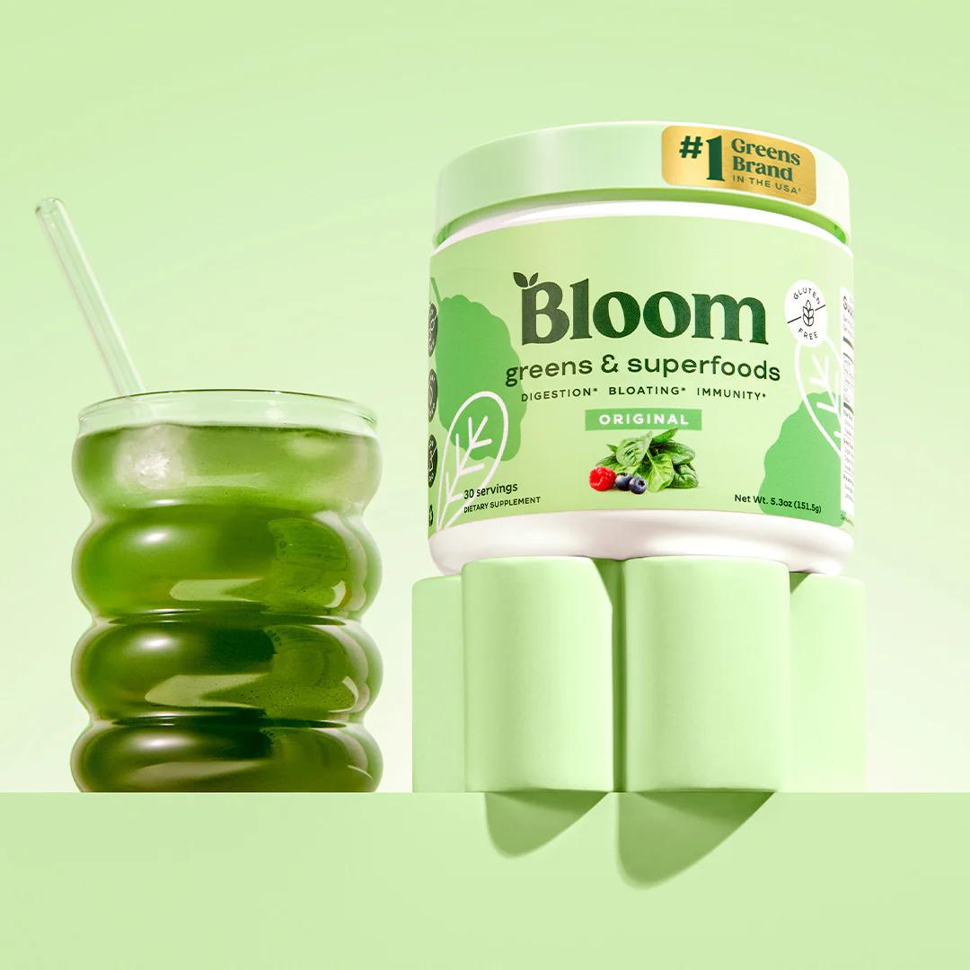 Bloom Nutrition Greens &amp; Superfoods ($35)