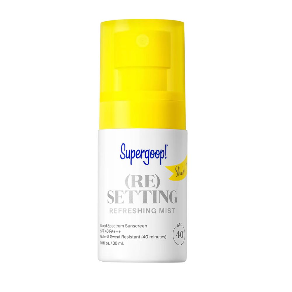Supergoop! (Re)Setting Refreshing Mist SPF 40 ($20)