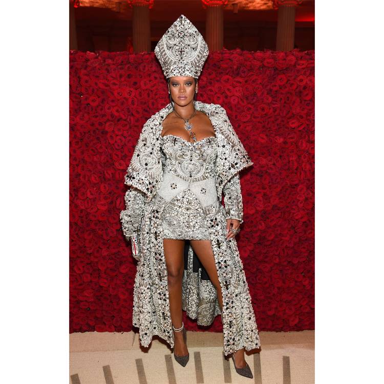 Rihanna at the 2018 Met Gala, the year she was co-chair