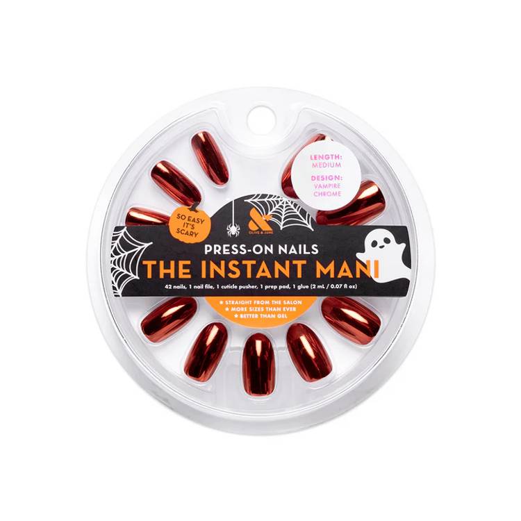 Olive & June The Instant Mani in Vampire Chrome ($10)