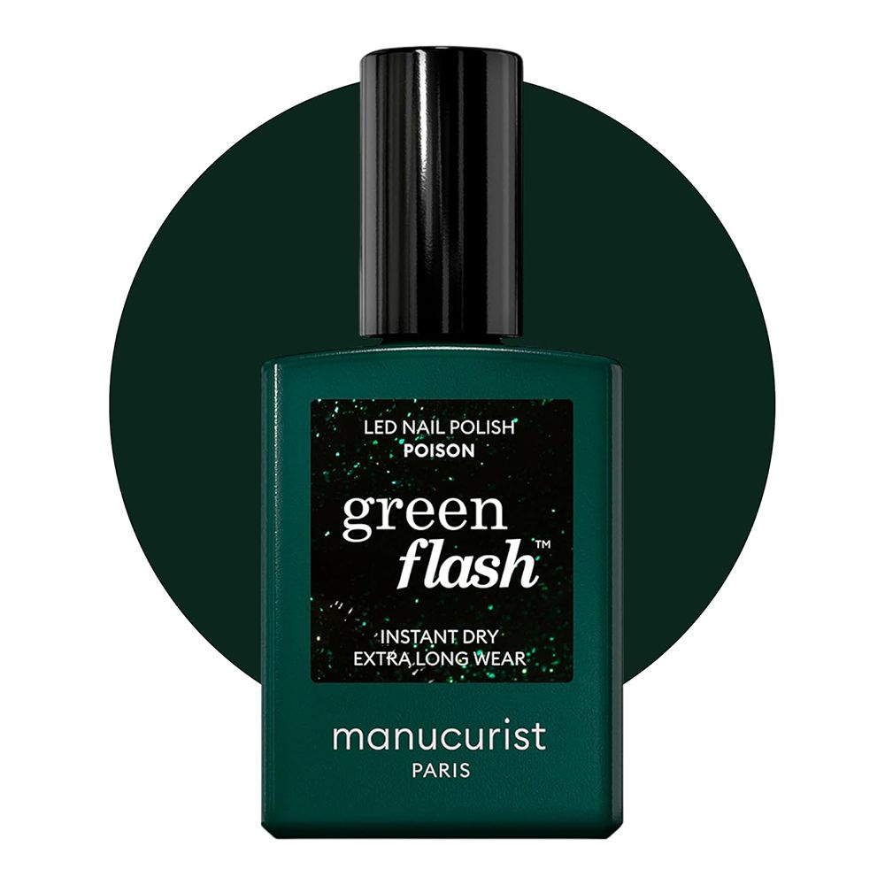 Manucurist Green Flash nail polish in Poison