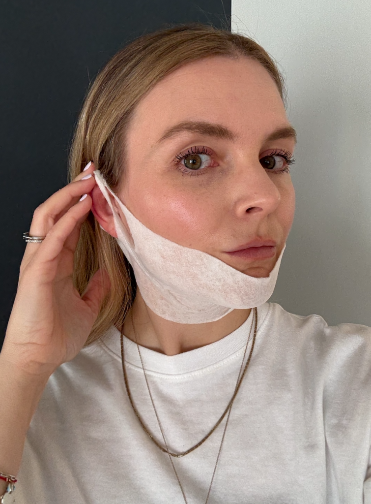 strivectin neck and jawline mask review