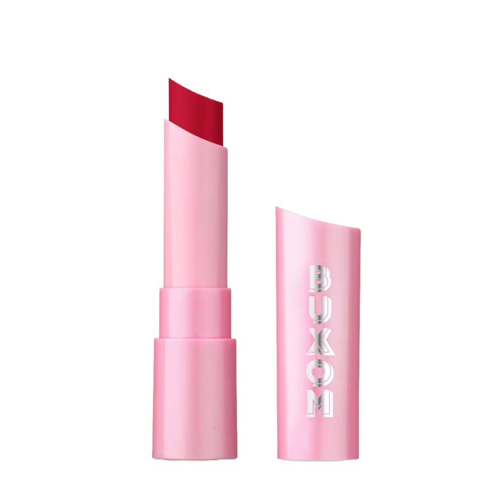Buxom Full-On Plumping Lip Glow Balm in Cherry Popsicle ($25)