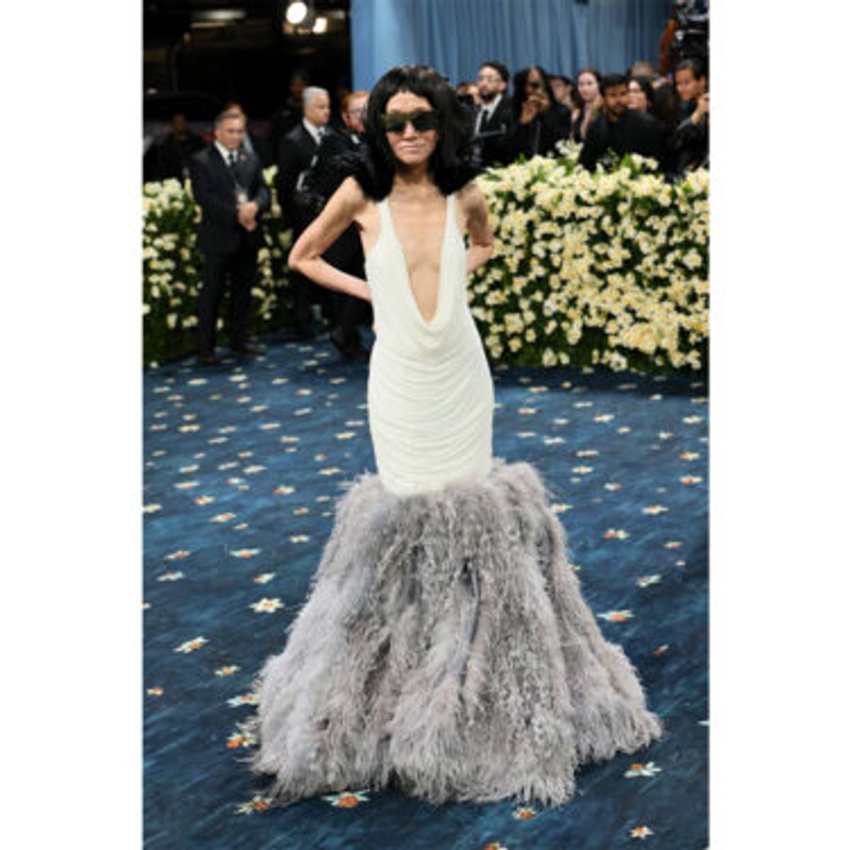 Vera Wang attends the 2025 Met Gala Celebrating "Superfine: Tailoring Black Style" at Metropolitan Museum of Art on May 05, 2025 in New York City.