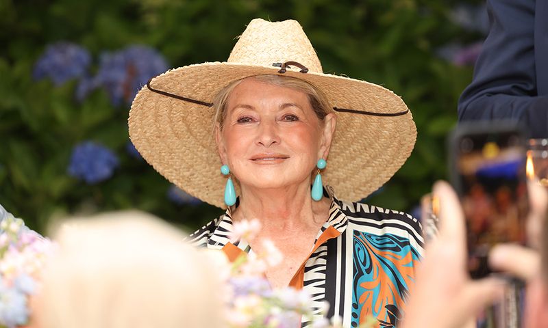 Martha Stewart attends the Nantucket by Design Martha Stewart Dinner on July 15, 2025 in Nantucket, Massachusetts.