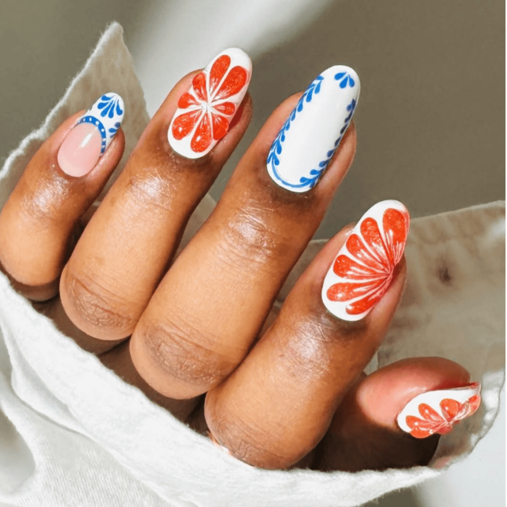 Grapefruit and Porcelain