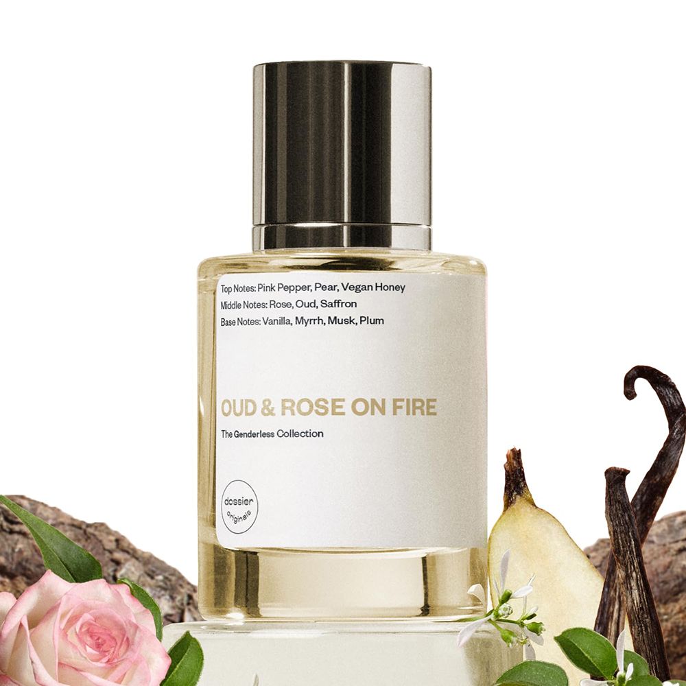 Dossier Oud &amp; Rose On Fire ($39)
