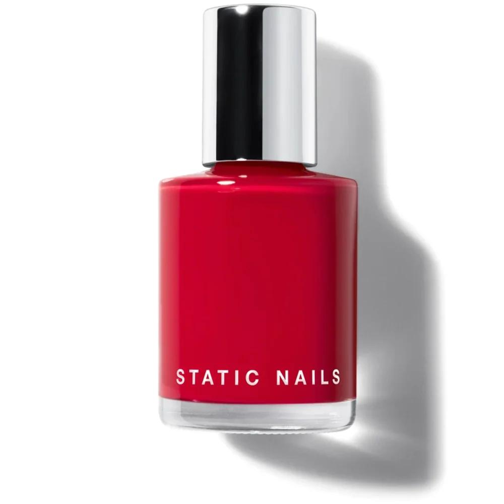 Static Nails Liquid Glass Lacquer in Triple Cherry ($16)