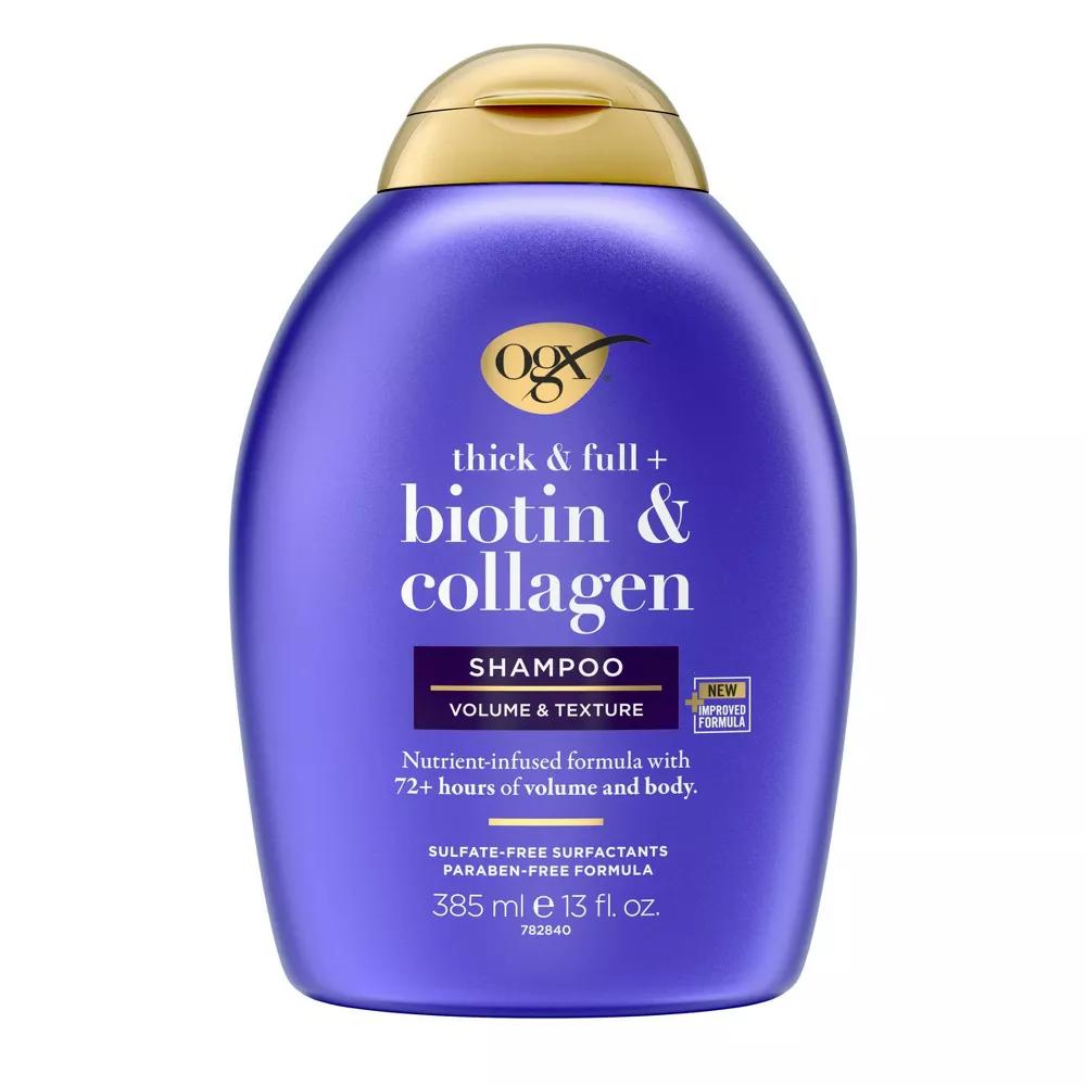 OGX Thick Full Biotin Collagen Shampoo ($11)