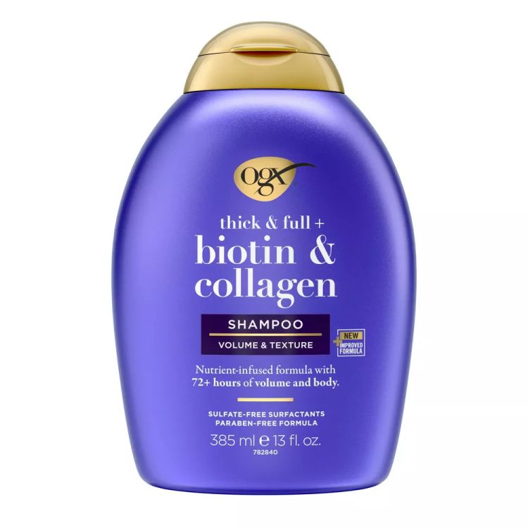 OGX Thick Full Biotin Collagen Shampoo ($11)