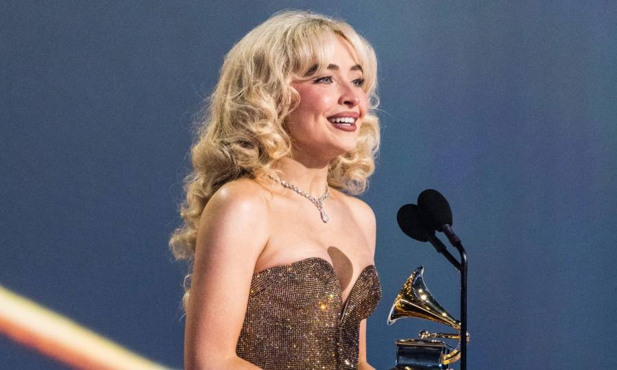 Sabrina Carpenter accepts the Best Pop Vocal Album for “Short n' Sweet” onstage during the 67th Annual GRAMMY Awards at Crypto.com Arena on February 02, 2025 in Los Angeles, California.