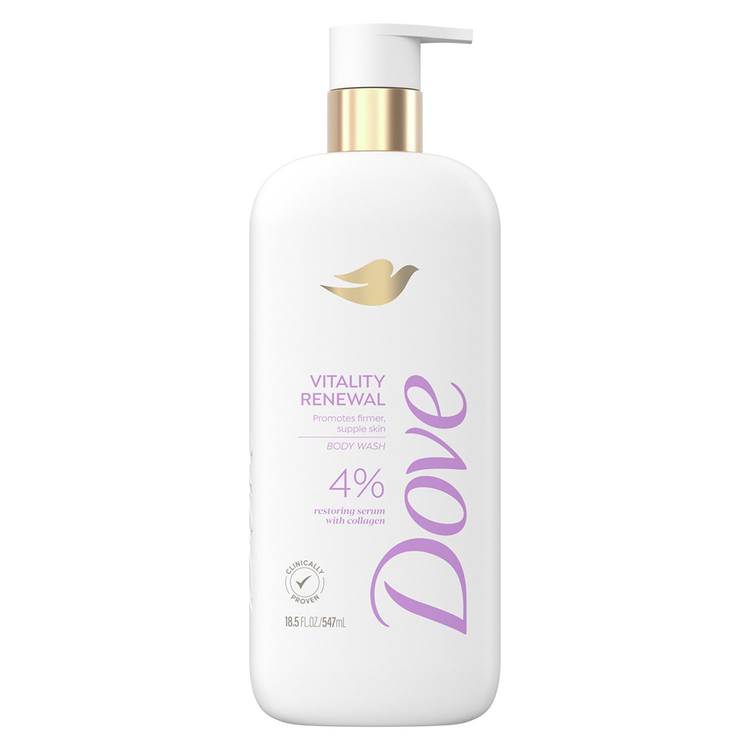 Dove Vitality Renewal Body Wash ($13)