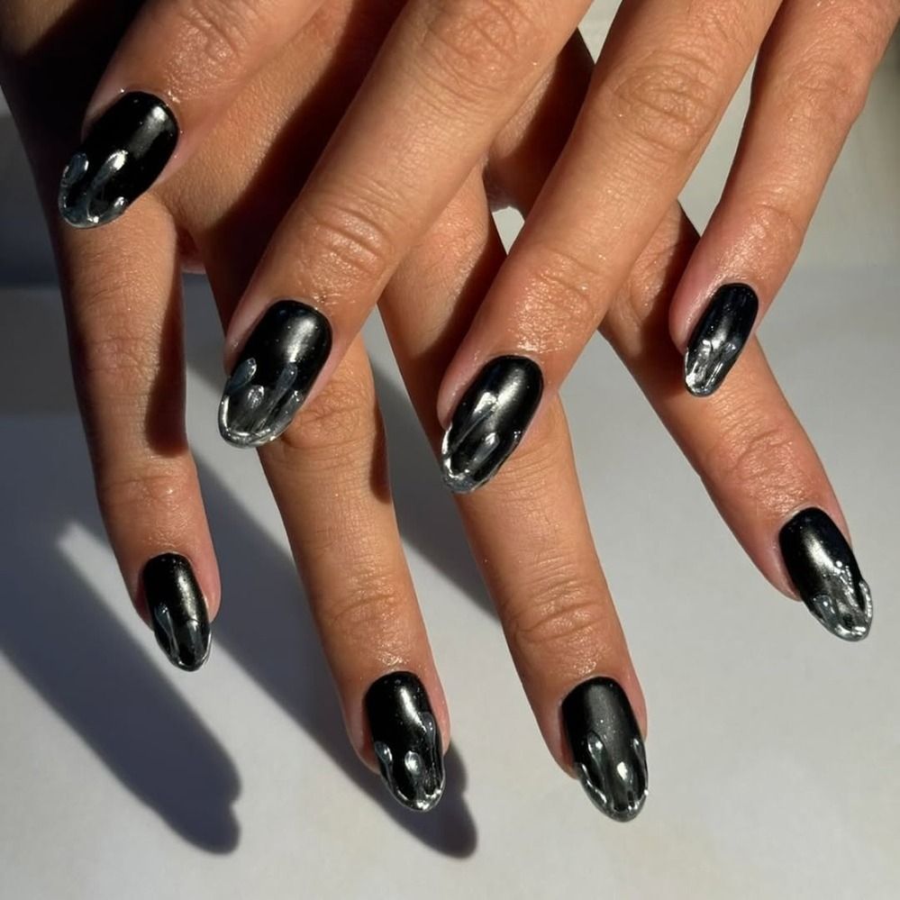 Jet Black and Chrome Accents