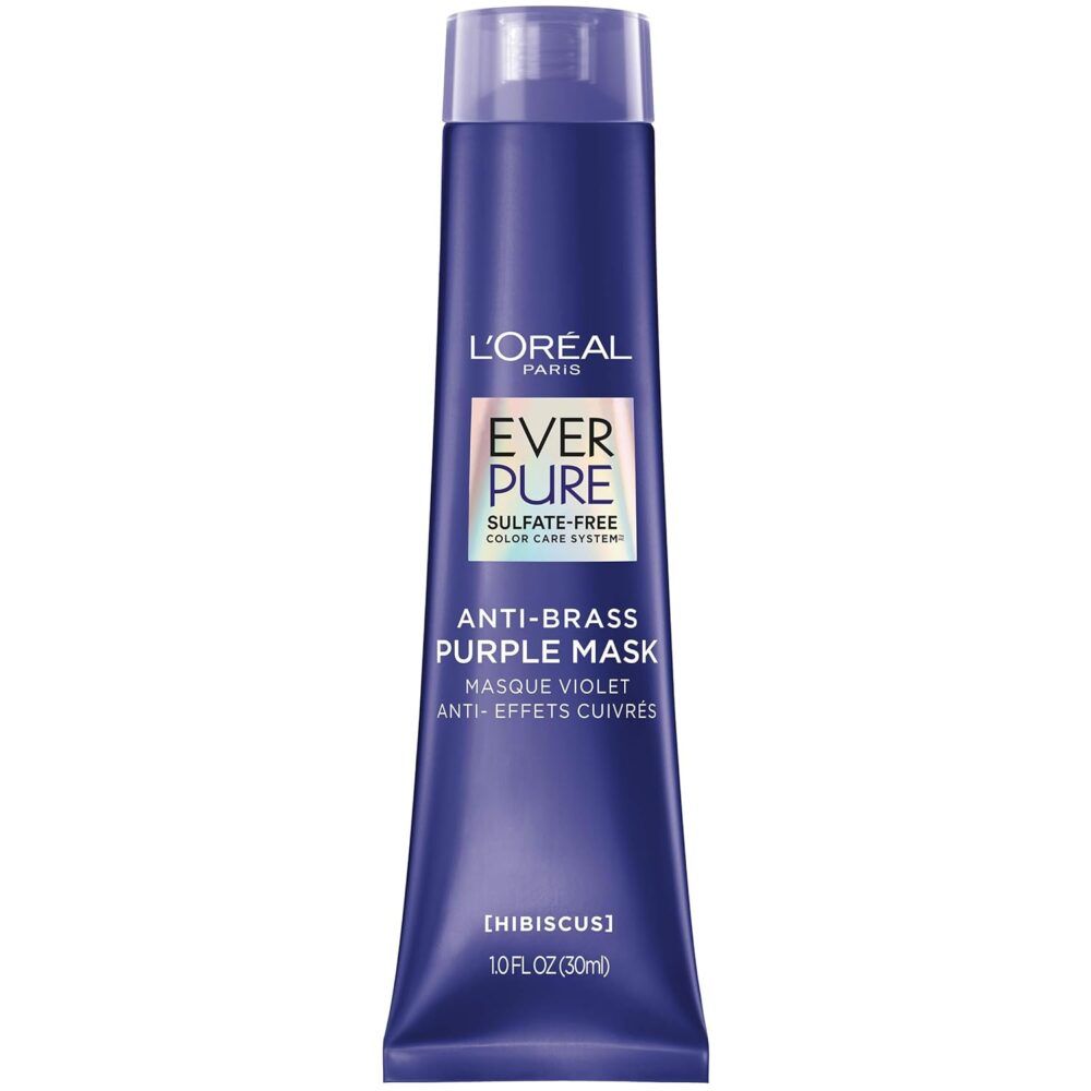L'Oréal Paris EverPure Brass Purple Hair Mask ($13)
