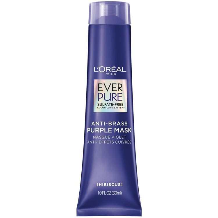 L'Oréal Paris EverPure Brass Purple Hair Mask ($13)