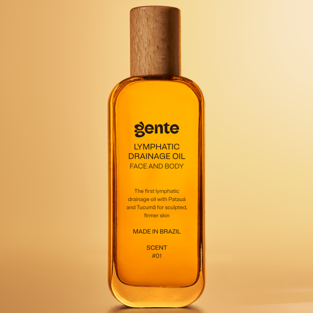 gente lymphatic drainage oil