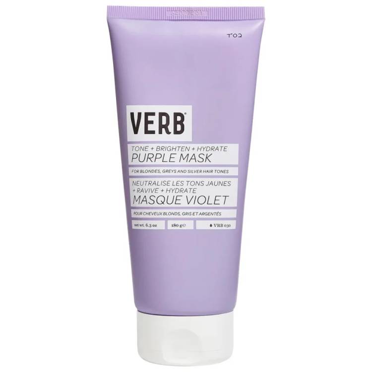 Verb Brighten and Toning Purple Mask for Blonde Hair ($22)