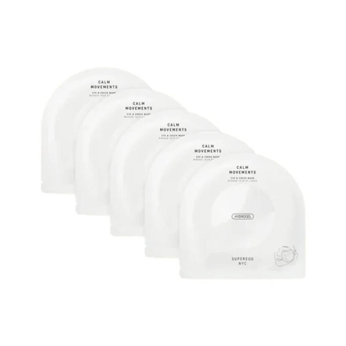 Superegg Calm Movements Eye & Cheek Mask