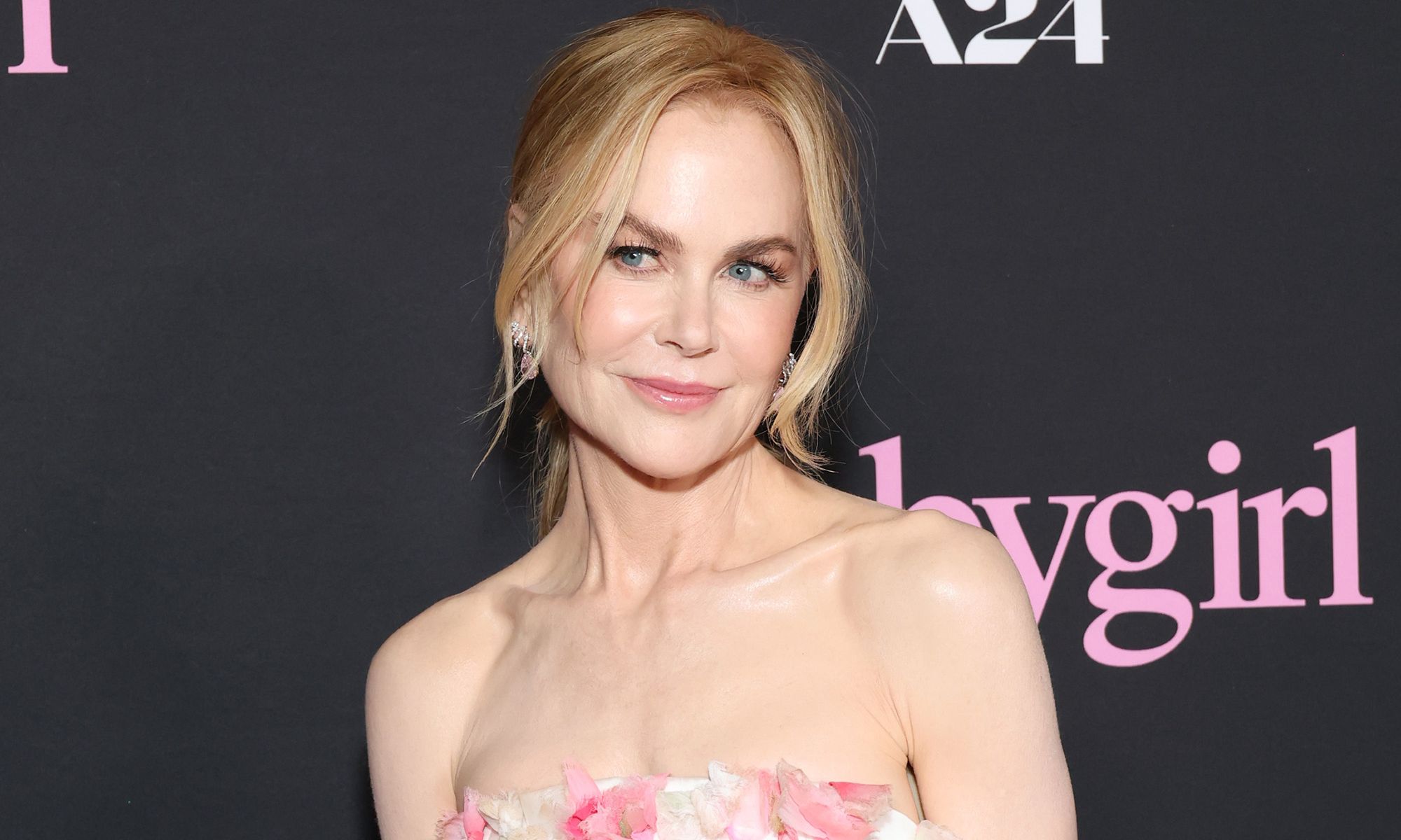 LOS ANGELES, CALIFORNIA - DECEMBER 11: Nicole Kidman attends the Los Angeles Premiere Of A24's "Babygirl" at DGA Theater Complex on December 11, 2024 in Los Angeles, California.