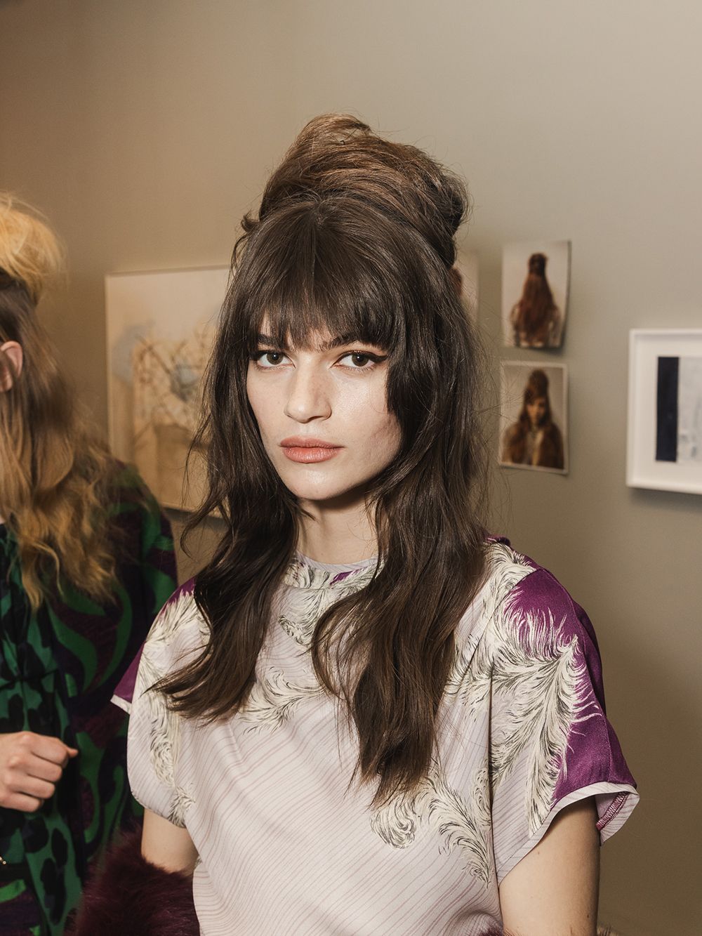 Anna Sui’s F/W 2026 hair 1