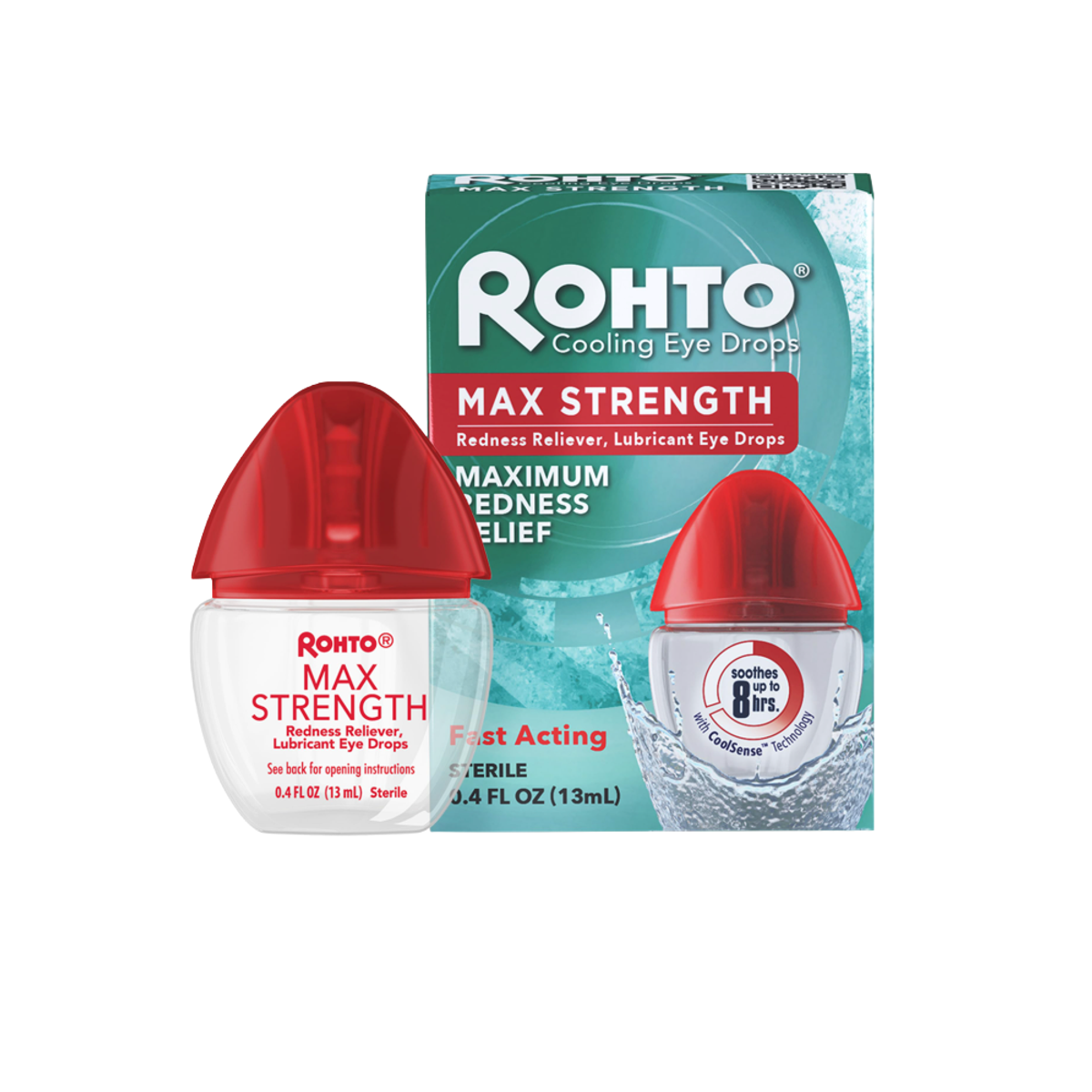 Rohto Max Strength Cooling Eyedrops