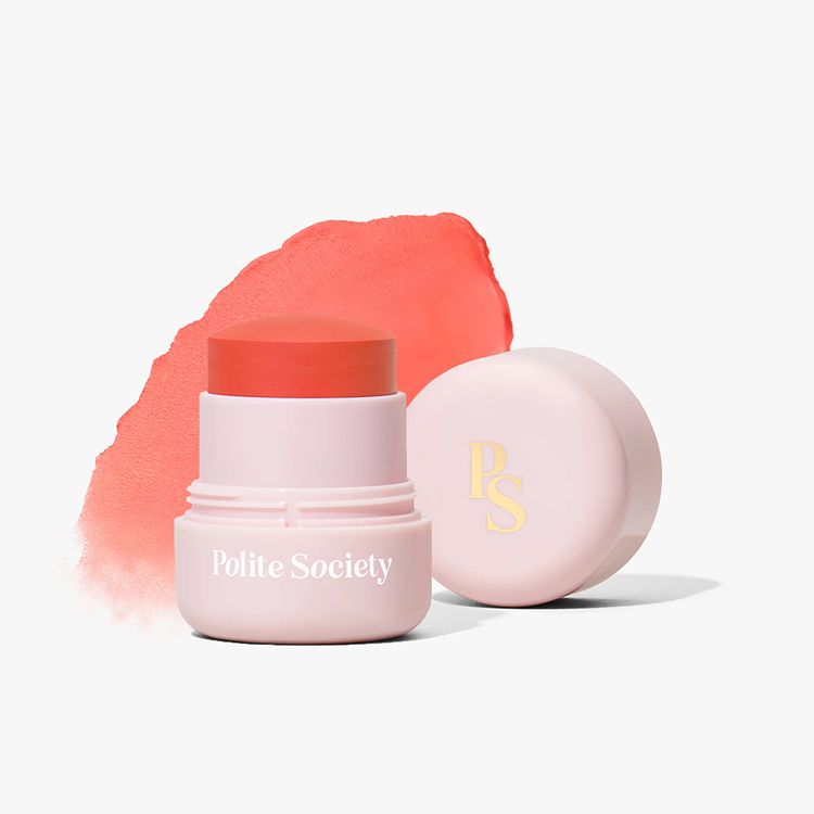 Polite Society Powder Blush Stick in Palm Springs ($28)