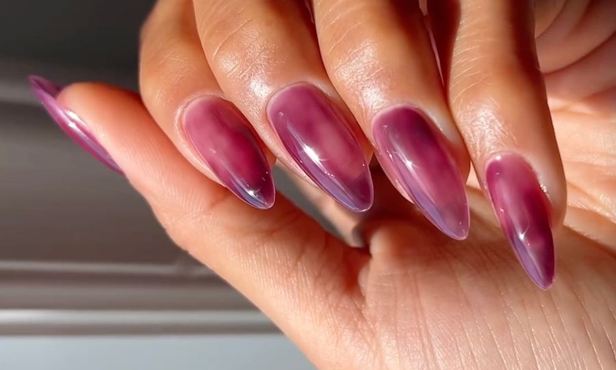fruit skin nails