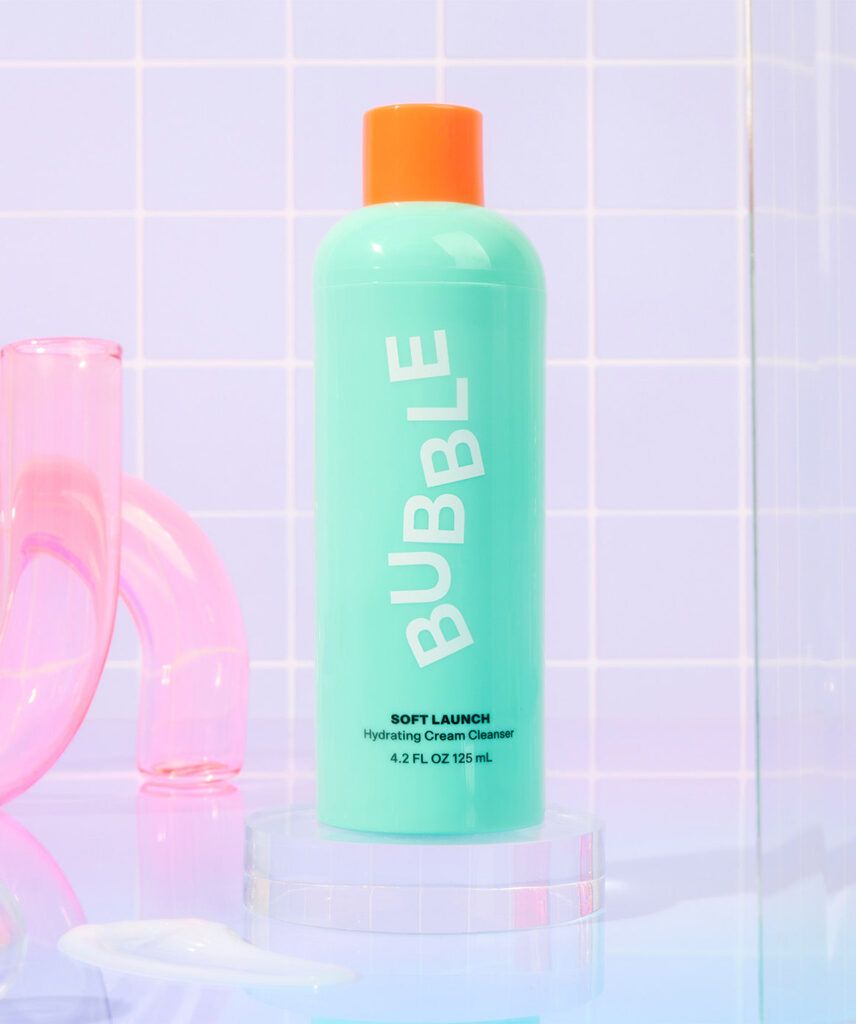 Bubble Soft Launch face cleanser