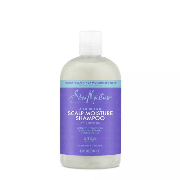 SheaMoisture Aloe Butter Scalp Moisturizing Shampoo ($13)