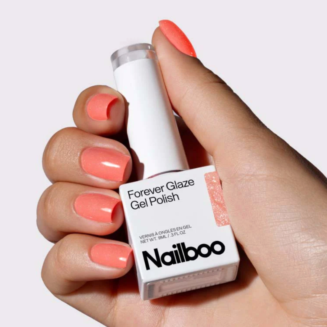 Nailboo Forever Glaze Gel Polish Solar Shimmer Gel ($13)