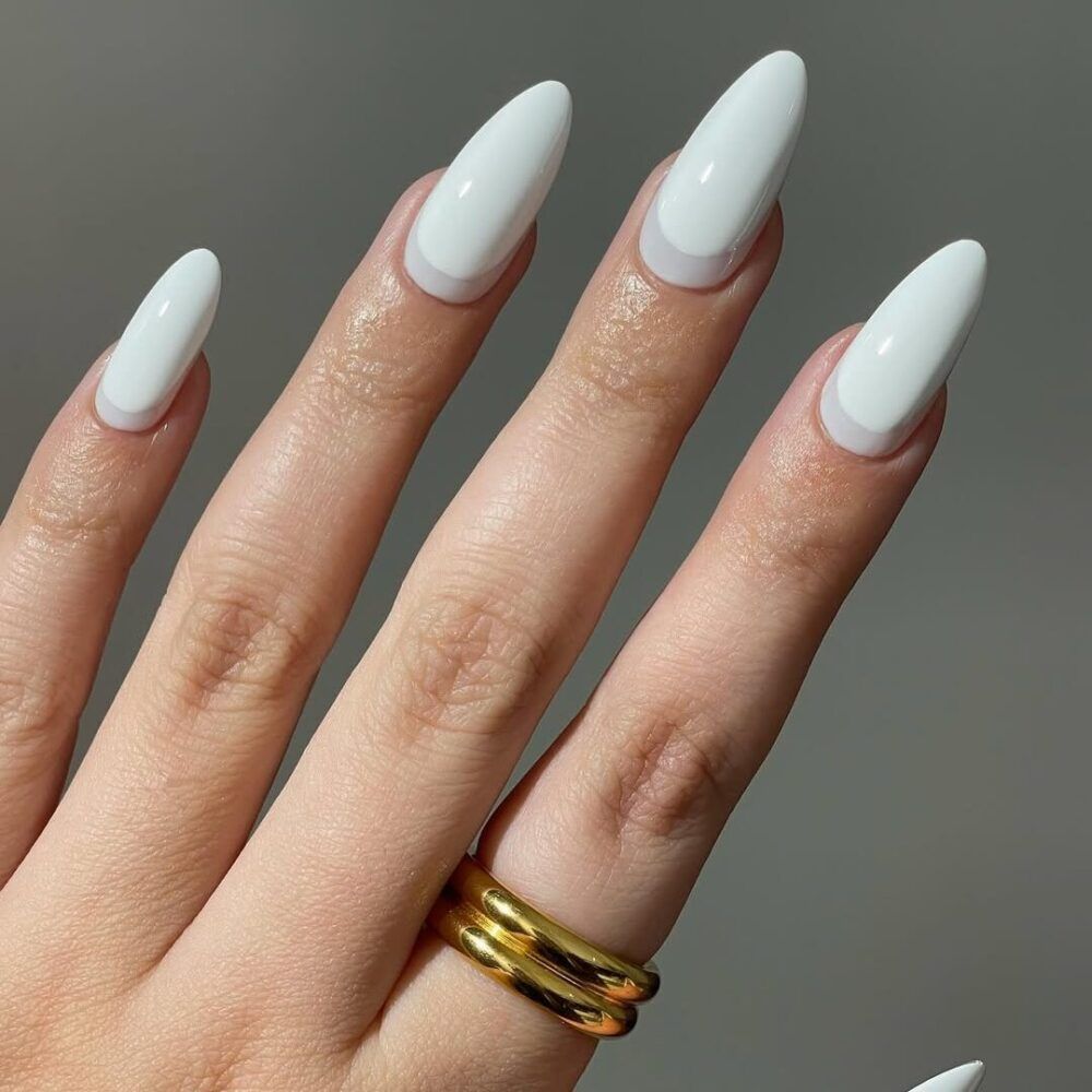 Reverse French Manicure