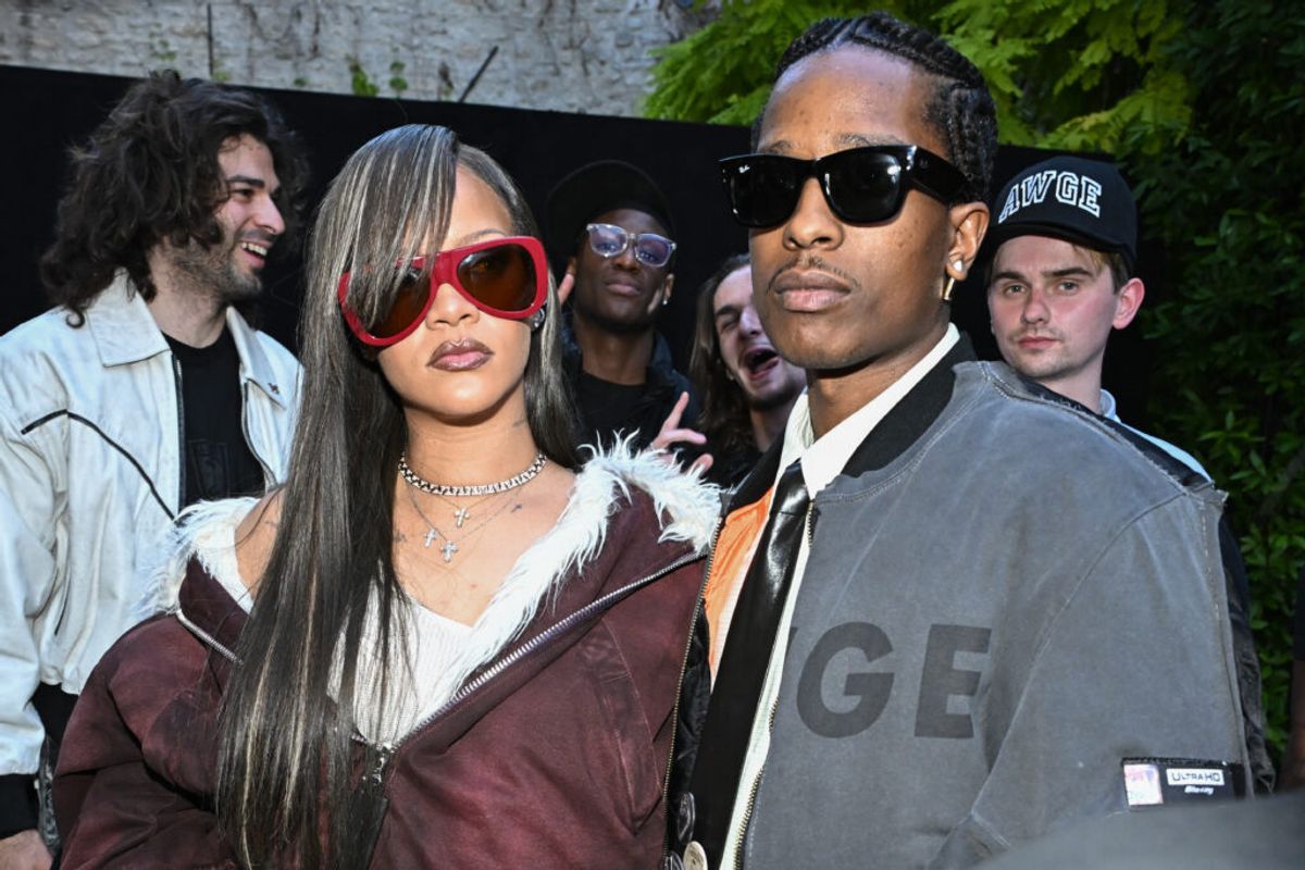 Rihanna skunk highlights