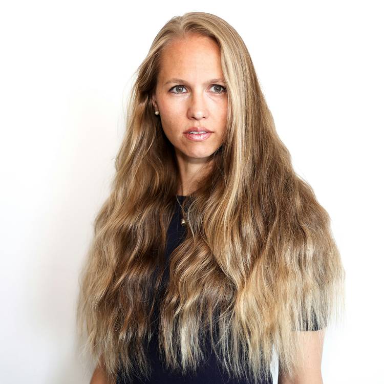 Toasted honey blonde hair