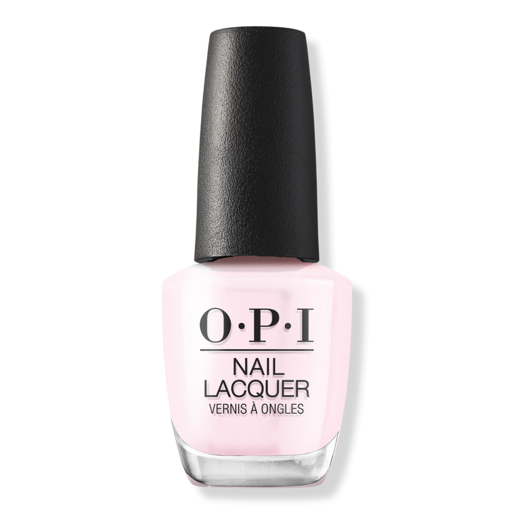 OPI soft pink nail polish