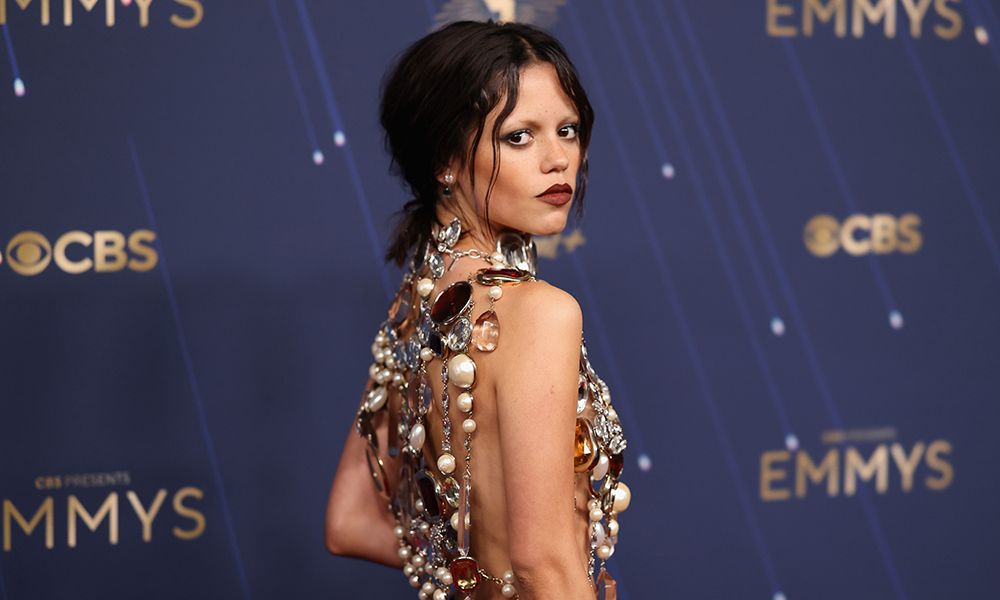Jenna Ortega 2025 emmy awards