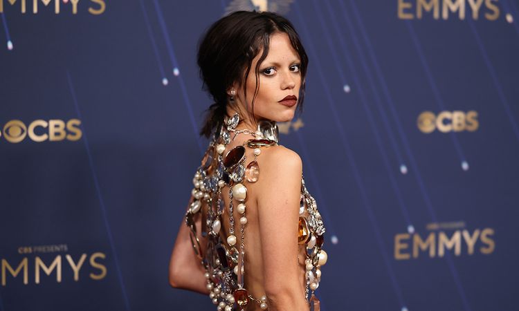 Jenna Ortega 2025 emmy awards