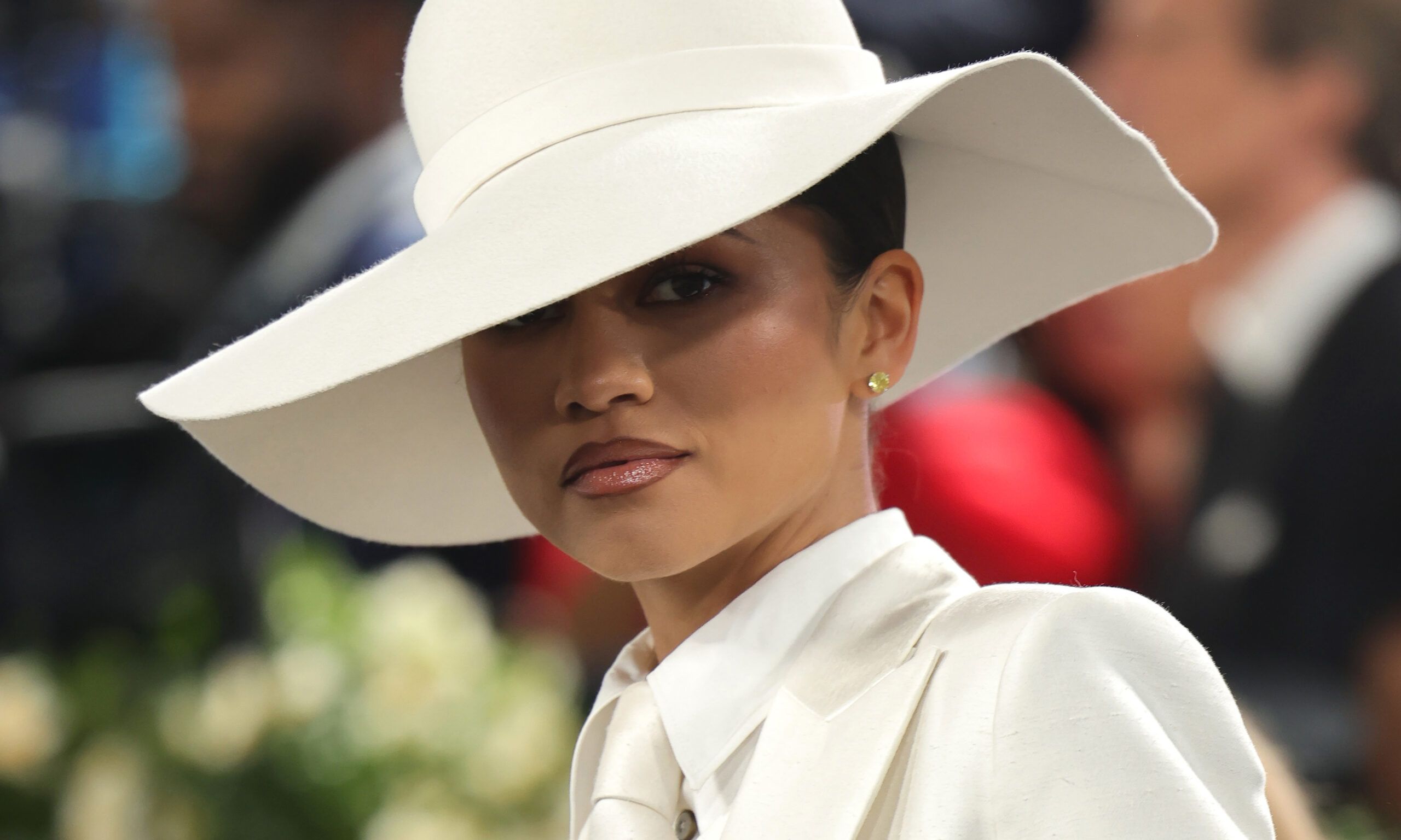 Zendaya attends the 2025 Met Gala Celebrating "Superfine: Tailoring Black Style" at Metropolitan Museum of Art on May 05, 2025 in New York City.