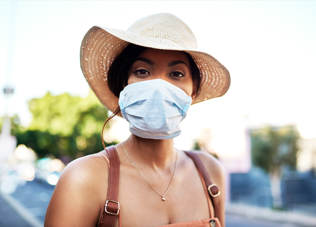 According to Derms, Wearing a Mask Provides This Anti-Aging Benefit