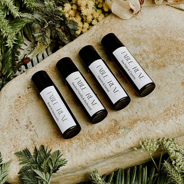 Fablerune Hinoki &amp; Wild Fig Perfume Oil ($9)